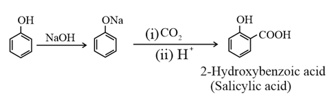 The reaction between phenol and chloroform in the presence of aqueous ...