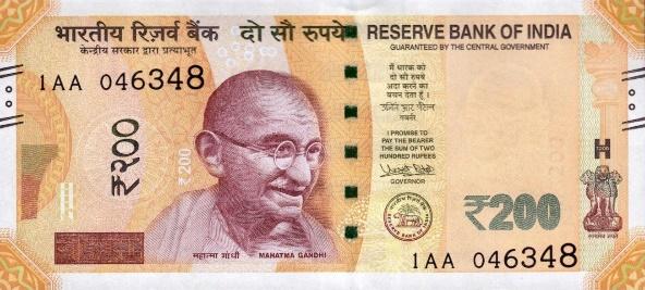 Indian 200-rupee note - Wikipedia