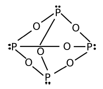 The number of P - O bonds in P4O6 is : - Tardigrade.in