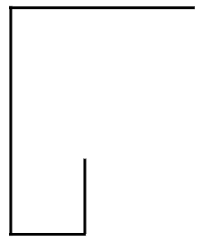 A line segment has only length and no breadth