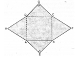 In The Adjoining Figure Abcd Is A Rectangle With Sidesab Cmandbc Cm Hadand Bfcare Equilateral