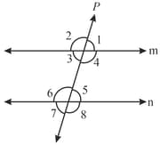 Angles Made by a Transversal With Two Lines Contains Questions With ...