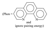 Among the following species the one which causes the highest CFSE o as ...