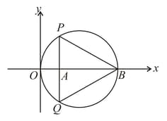 A Circle Of Unit Radius Touches The Positive X And Y Axes Two Parallel Tangents Ab And Dc Having 3303