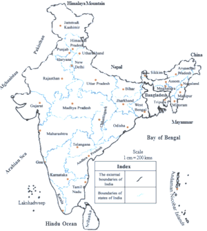 The Sabarmati river flows through Madhya Pradesh