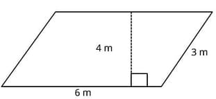 Base of a parallelogram is 12 cm The shortest distance between the base ...