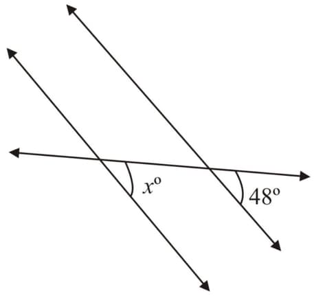 Give four examples for transversal of parallel lines seen in your ...