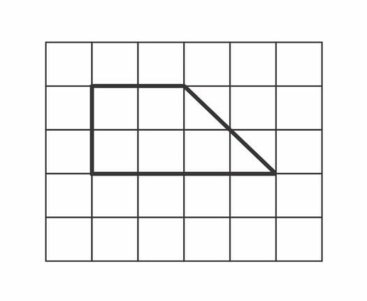 Use grid paper to find the area 