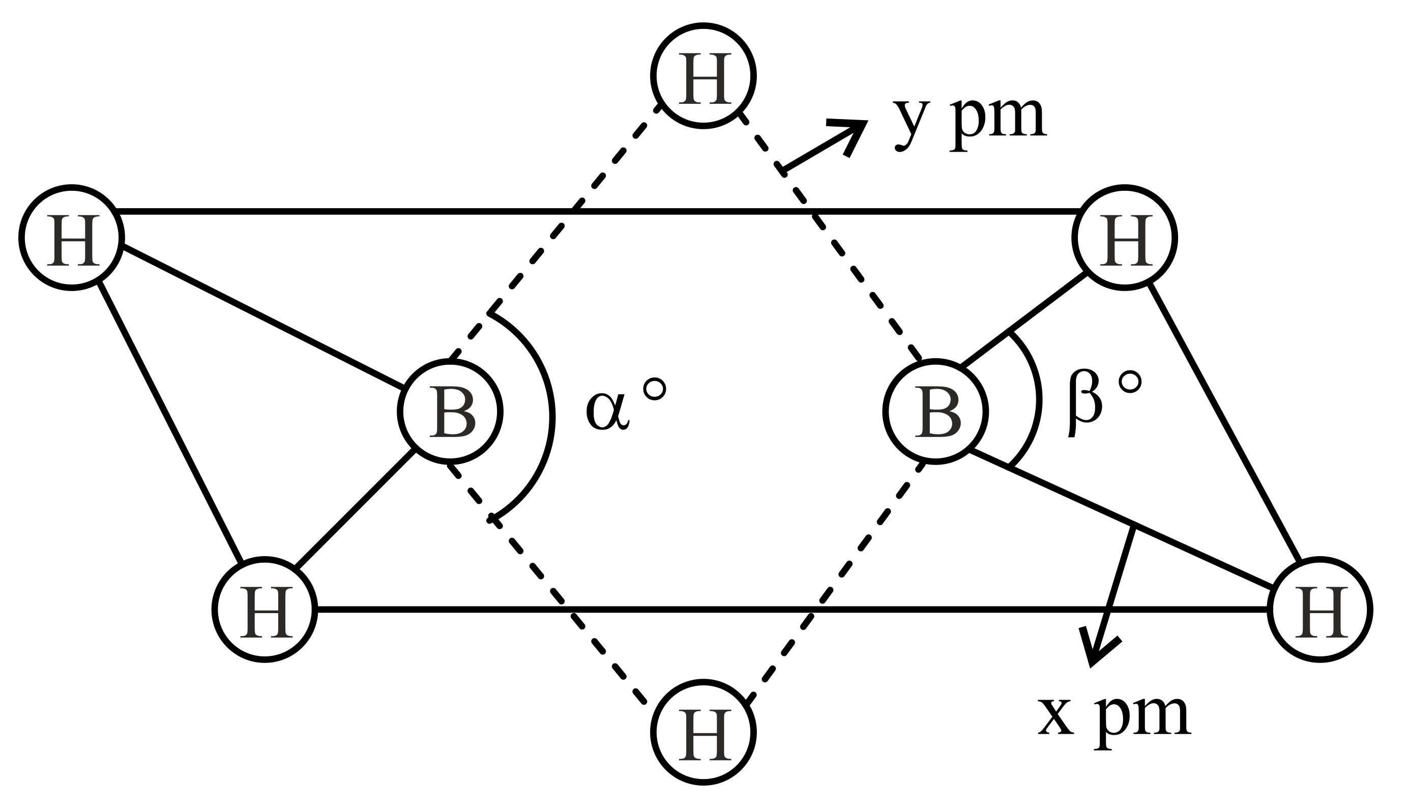 ORTEP-type diagram of the molecular structure of [(PMe 2 Ph) 3HReB 20 H...  | Download Scientific Diagram