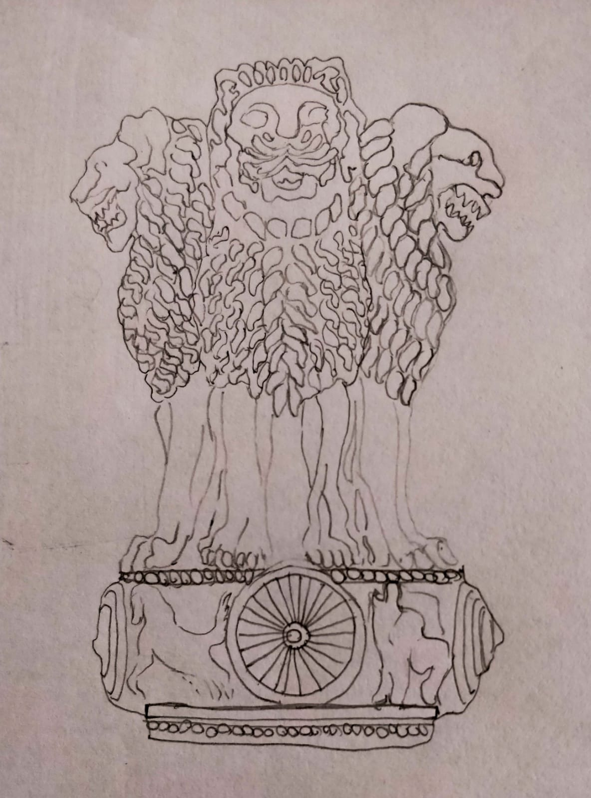 Easy National Emblem Of India DrawingHow to Draw India EmblemRepublic Day  Special Drawing from national of india drawing Watch Video - HiFiMov.co