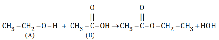 Consider The Following Reaction In The Above Reaction Ester Formation ...