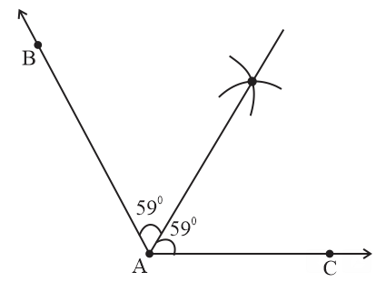 How to construct an angle of 36 degrees using only a ruler and a