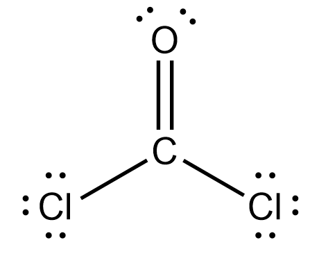 lewis dot structure for cocl2