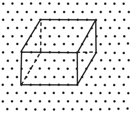 Draw an isometric sketch of the following cuboid