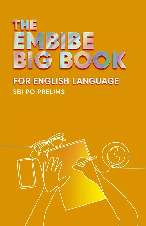 Embibe Big Book for English Language for SBI PO Prelims