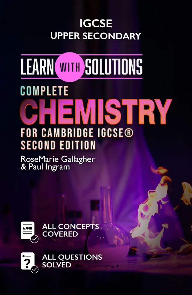 Complete Chemistry for Cambridge IGCSE® Second Edition