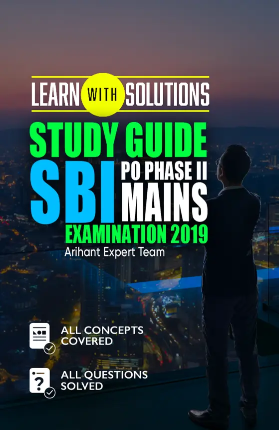 Study Guide SBI PO Phase II Mains Examination 2019