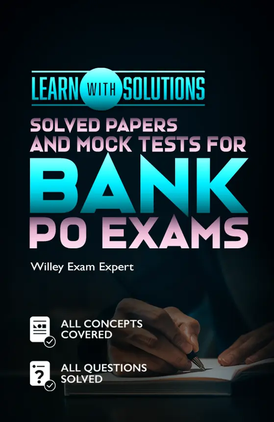 Solved Papers and Mock Tests for Bank PO Exams