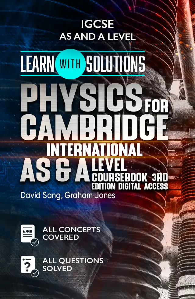Physics for Cambridge International AS & A Level Coursebook 3rd Edition Digital Access