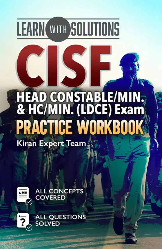 CISF Head Constable/Min. & HC/Min. Exam Practice Workbook
