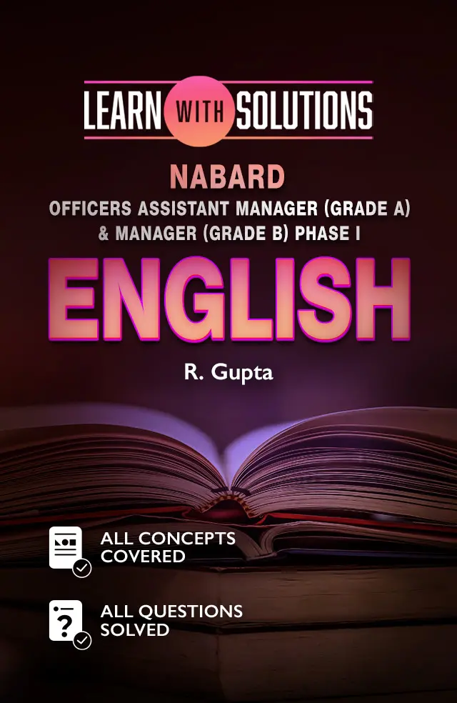 NABARD Officers Assistant Manager (Grade A) & Manager (Grade B) Phase I – English