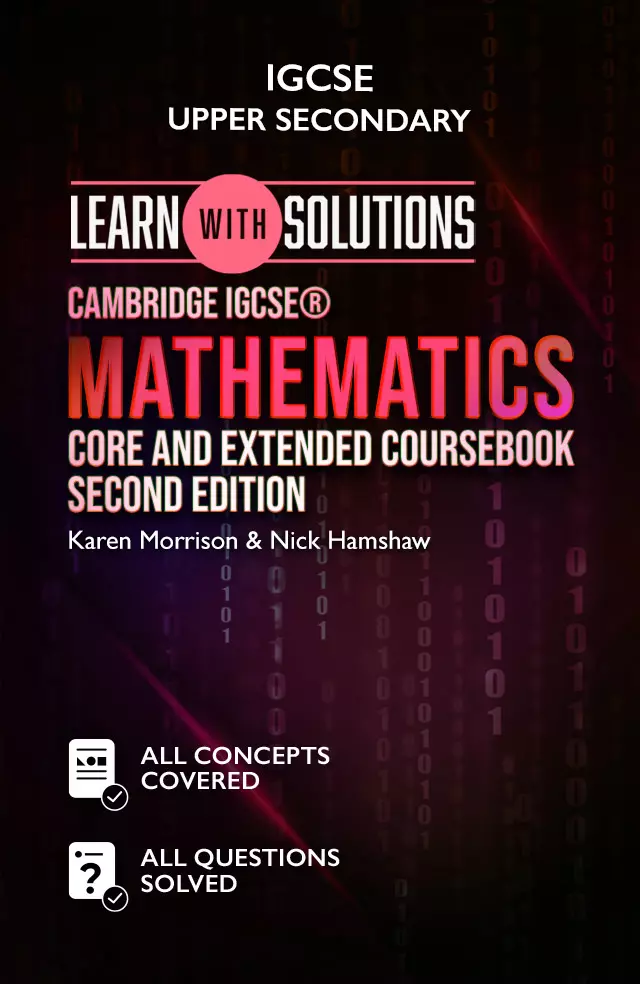 Cambridge IGCSE® Mathematics Core and Extended Coursebook Second Edition