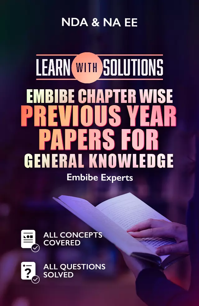 EMBIBE CHAPTER WISE PREVIOUS YEAR PAPERS FOR GENERAL KNOWLEDGE