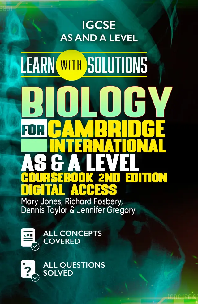 Biology for Cambridge International AS & A Level coursebook 2nd Edition Digital Access